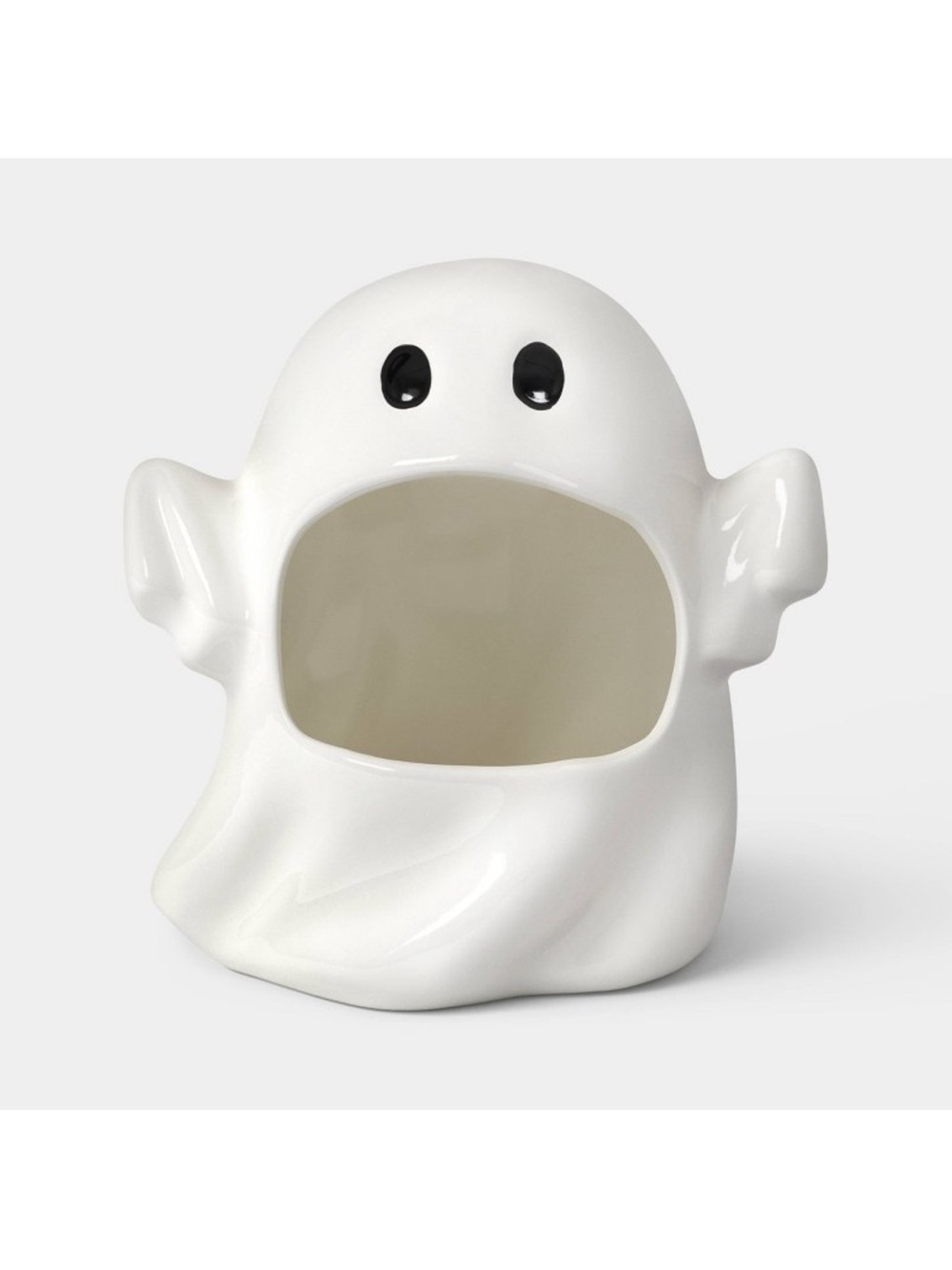 29oz Figural Halloween Ghost Candy Jar, Off-White - Hyde & EEK Boutique, Target